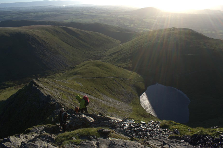 Lake District scrambles; Blencathra via Sharp Edge and Hall’s Fell Ridge