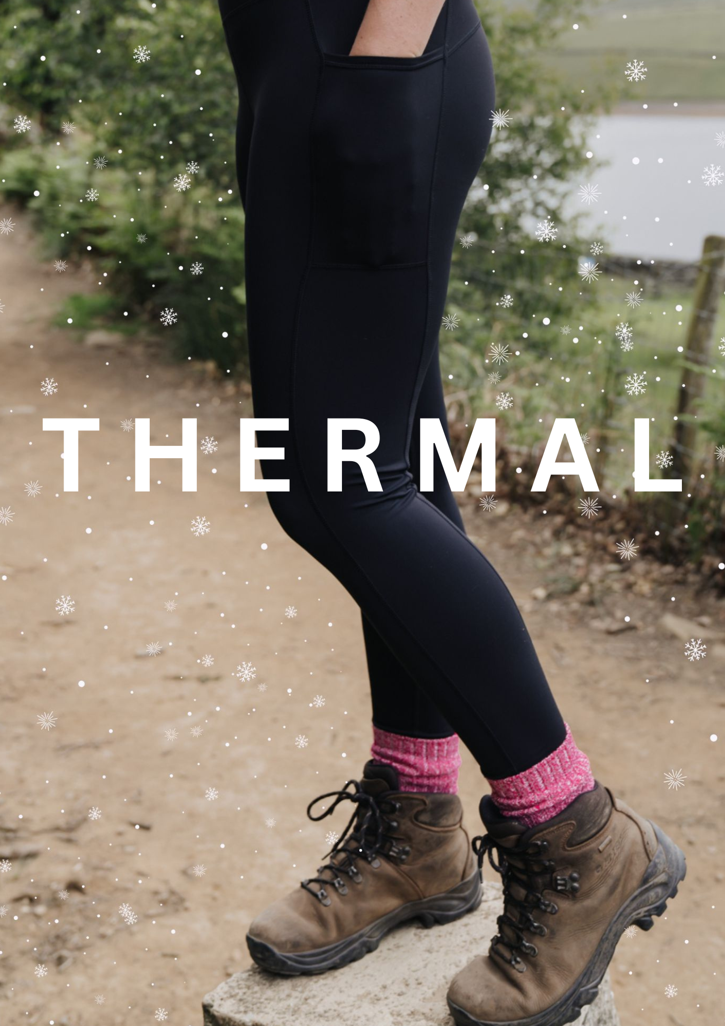 THERMAL TRAILBLAZER Black Leggings LIMITED EDITION My Urban Trail