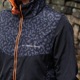 WANDERLUST Orange Print Recycled Waterproof Jacket