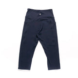 Navy blue pants on a white background
