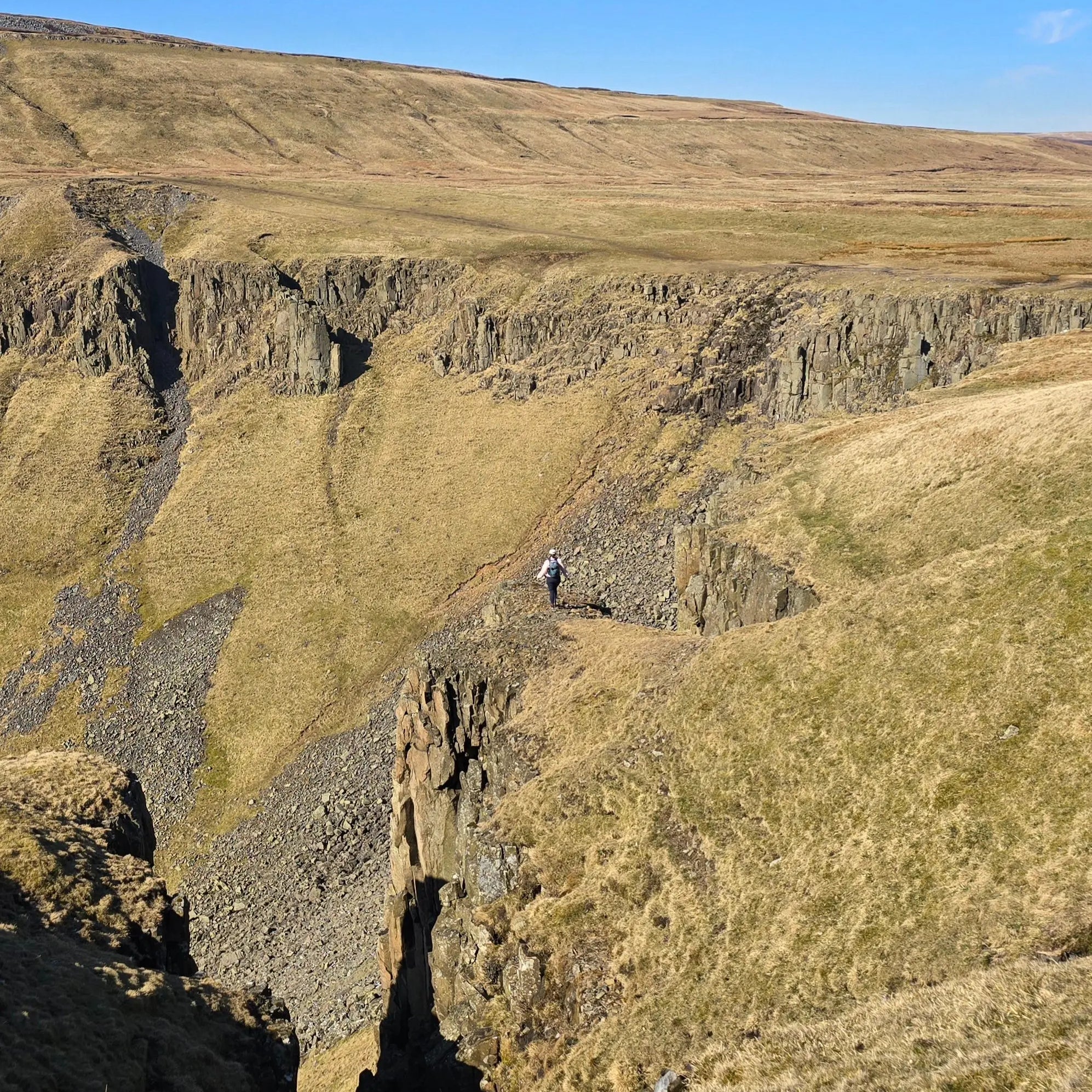 Hiking routes in The Pennines: High Cup Nick and Murton Pike My Urban Trail