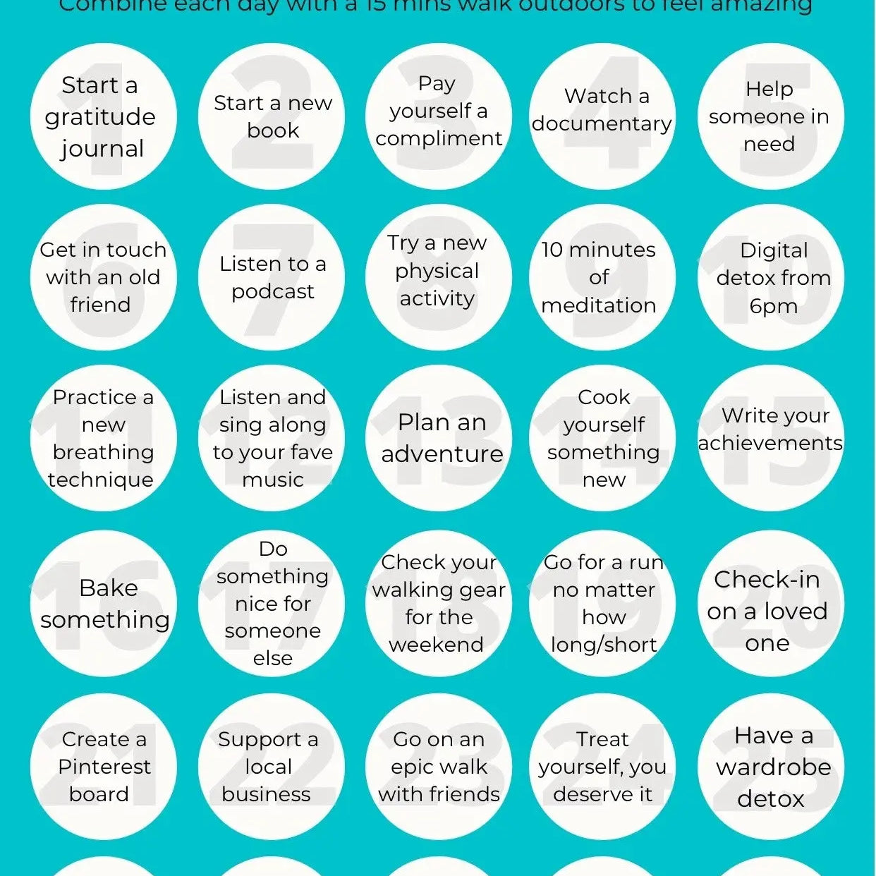 Blog - Grow To Glow Challenge My Urban Trail