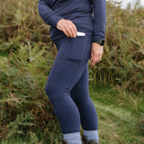 THERMAL Long Sleeve Navy Top