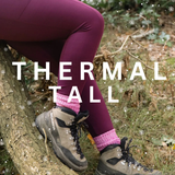 34'' TALL THERMAL TRAILBLAZER Plum Leggings