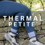 25'' PETITE THERMAL TRAILBLAZER Navy Leggings