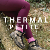 25'' PETITE THERMAL TRAILBLAZER Plum Leggings