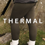 NEW THERMAL TRAILBLAZER Khaki Leggings