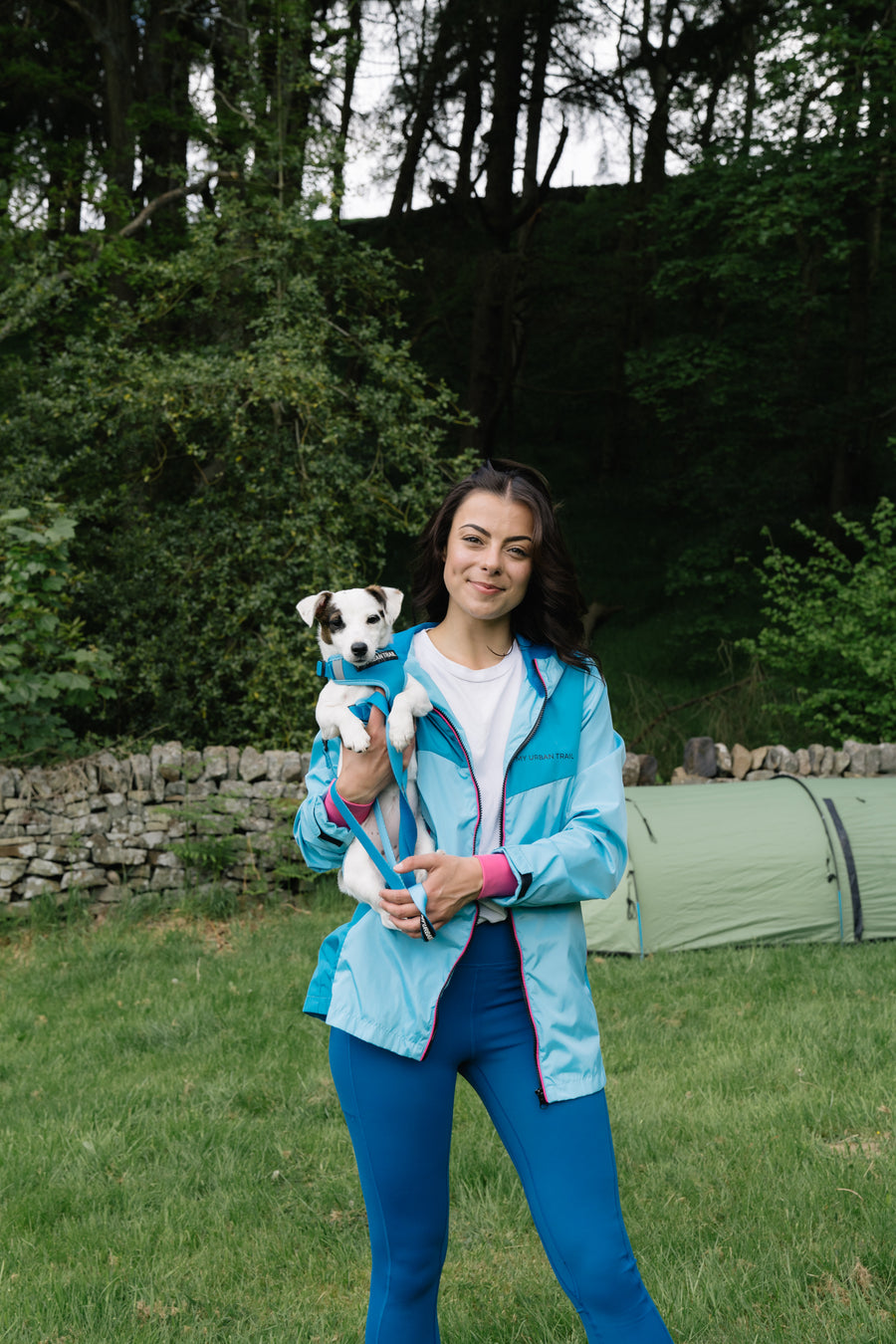 WILD THING Teal Adjustable Dog Harness