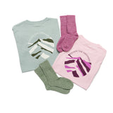 ESCAPE THE ORDINARY Sage Green Mountains T-Shirt