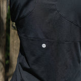 NEW FREEDOM Black V-Neck Sports Top