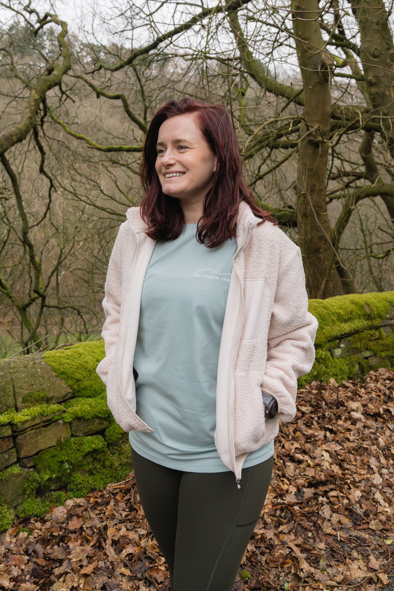 women in green outfit outdoors