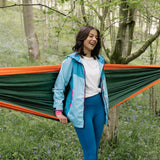WANDERLUST Two Tone Blue Waterproof Jacket