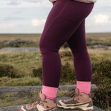 THERMAL TRAILBLAZER Plum Leggings