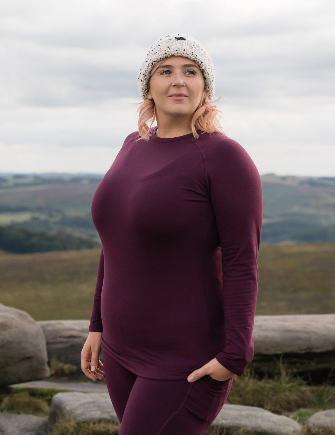 Plum thermal top