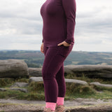 THERMAL Long Sleeve Plum Top