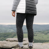 TRAILBLAZER Grey Sketch Leopard Leggings