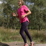 NEW FREEDOM Fuchsia Pink V-Neck Sports Top