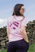 ESCAPE THE ORDINARY Pink Mountains T-Shirt