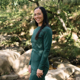 THERMAL Long Sleeve Forest Green Top