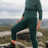 THERMAL TRAILBLAZER Forest Green Leggings