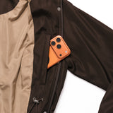 NEW SKYLINE Softshell Long-line Chocolate Coat