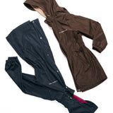 NEW SKYLINE Softshell Long-line Chocolate Coat