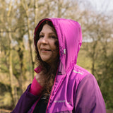 WANDERLUST Purple/Pink Packable Recycled Waterproof Jacket