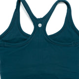 NEW SummitSoft Dark Teal 2in1 Sports Bra & Tank Top
