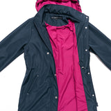 NEW SKYLINE Softshell Long-line Navy Coat
