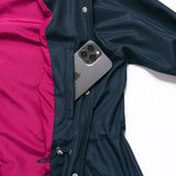 NEW SKYLINE Softshell Long-line Navy Coat