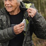 EXPLORE Khaki Print Silhouette Puffer Jacket