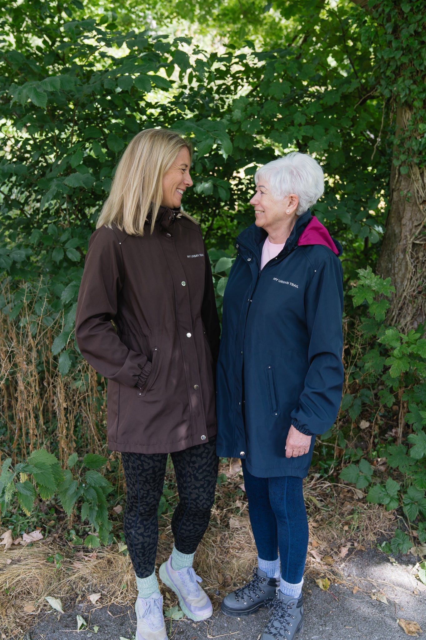 NEW SKYLINE Softshell Long-line Navy Coat My Urban Trail