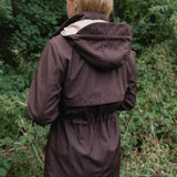 NEW SKYLINE Softshell Long-line Chocolate Coat