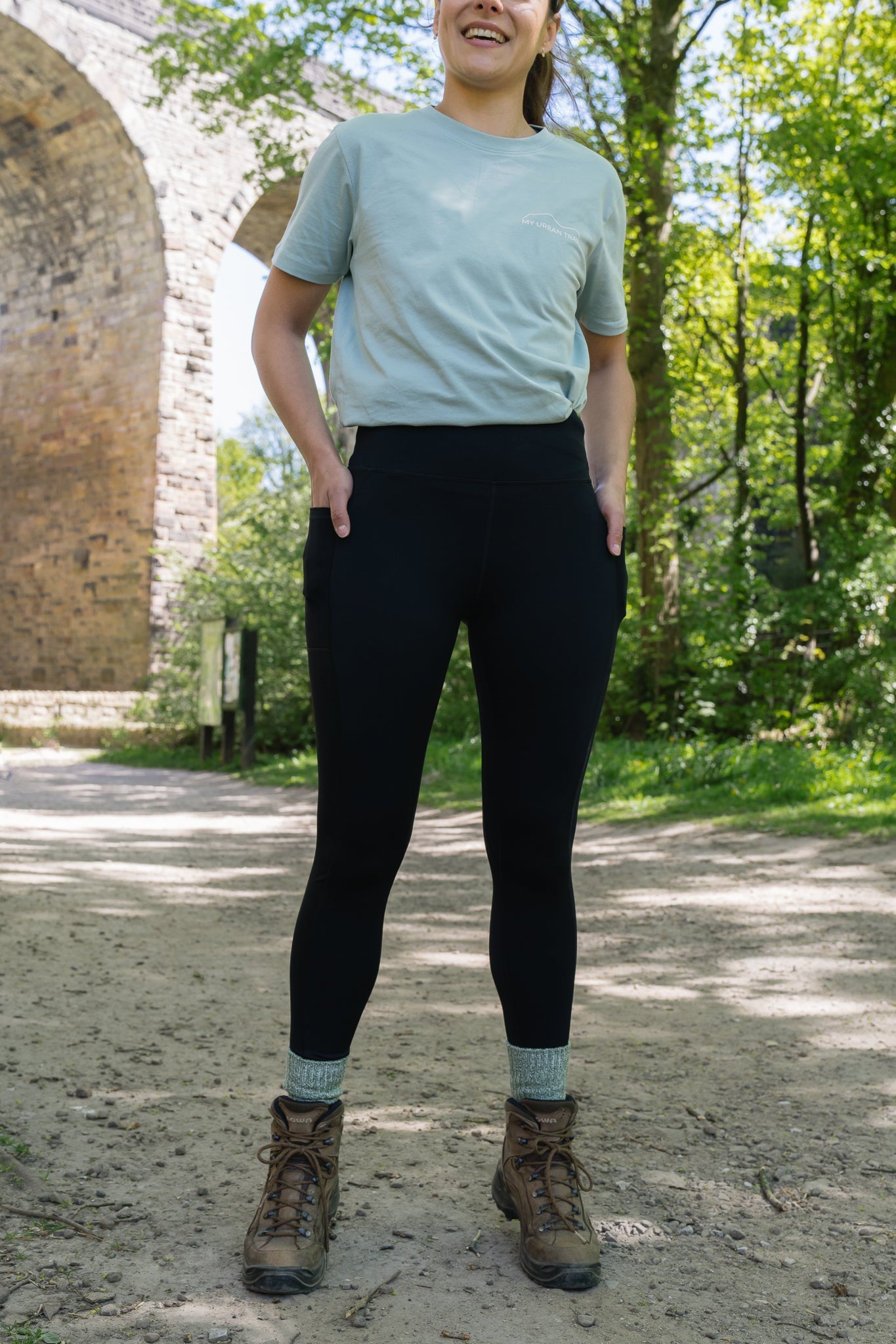 TRAILBLAZER Black Hiking Leggings My Urban Trail