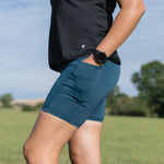 TRAILBLAZER Dark Teal Cycling Shorts My Urban Trail