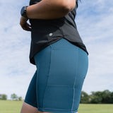 TRAILBLAZER Dark Teal Cycling Shorts My Urban Trail