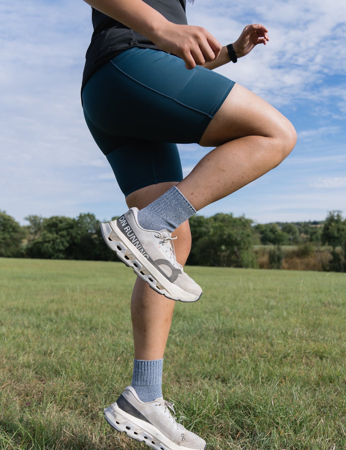TRAILBLAZER Dark Teal Cycling Shorts My Urban Trail