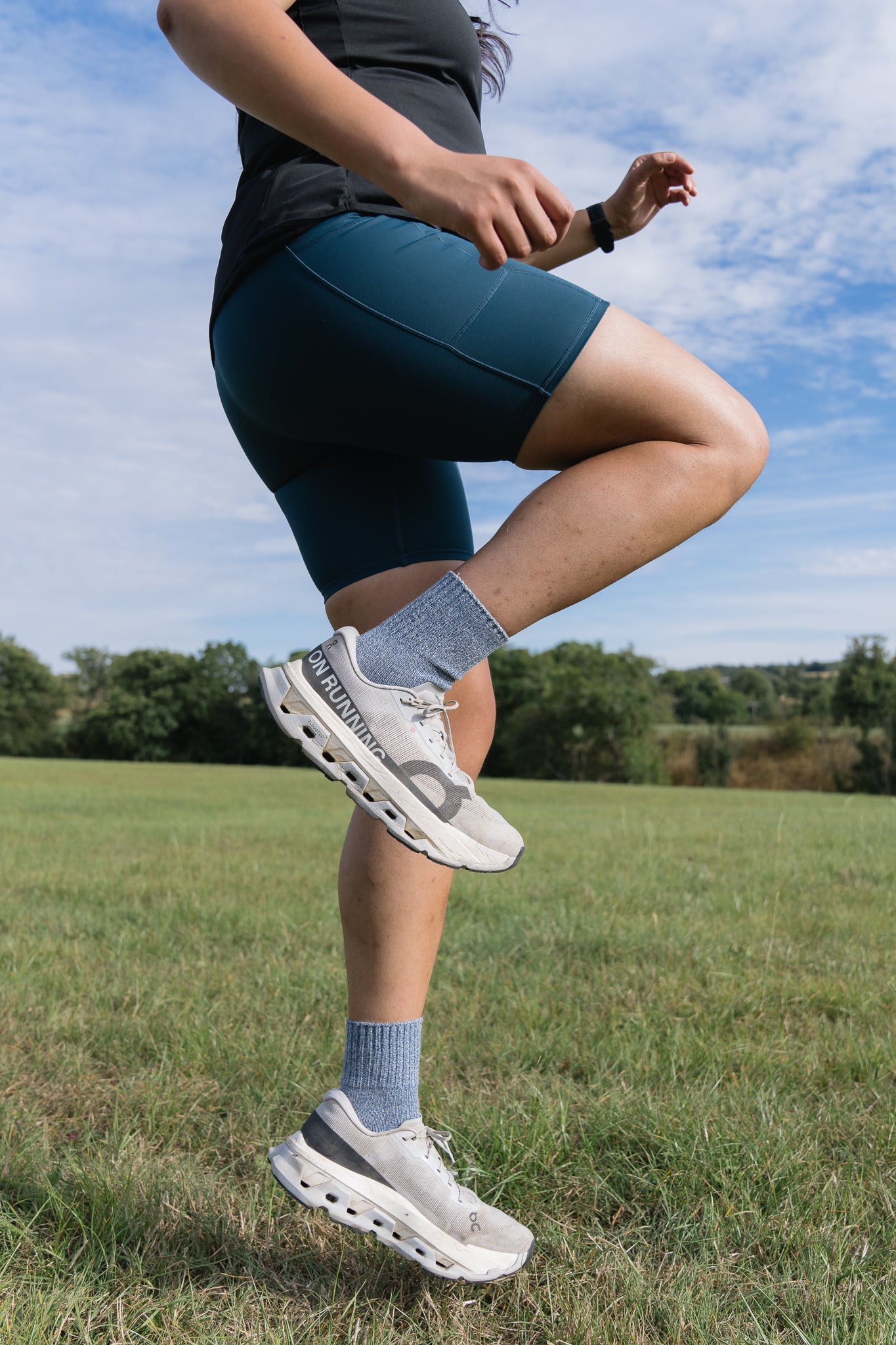 TRAILBLAZER Dark Teal Cycling Shorts My Urban Trail