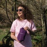 WANDERLUST Purple/Pink Packable Recycled Waterproof Jacket