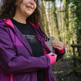 WANDERLUST Purple/Pink Packable Recycled Waterproof Jacket
