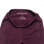 CAPRI TRAILBLAZER Plum Dot Print Hiking Leggings My Urban Trail