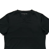 NEW FREEDOM Black V-Neck Sports Top