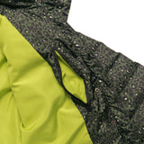 EXPLORE Khaki Print Silhouette Puffer Jacket