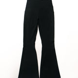TALL FEEL GOOD Black Flared Leggings