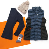 THERMAL Long Sleeve Navy Top