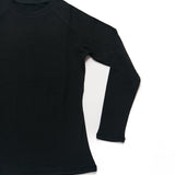 THERMAL Long Sleeve Black Top