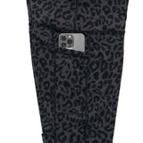 TRAILBLAZER Grey Sketch Leopard Leggings