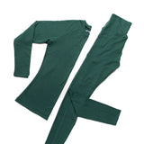 THERMAL TRAILBLAZER Forest Green Leggings