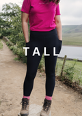 TALL TRAILBLAZER Black Hiking Leggings