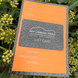 MY URBAN TRAIL Physical Gift Card